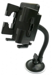 Suport de telefon universal cu ventuza rotatie 360 negru