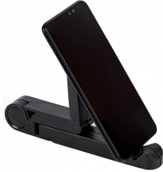 Suport Pliabil Negru pentru Telefon Mobil si Tableta 