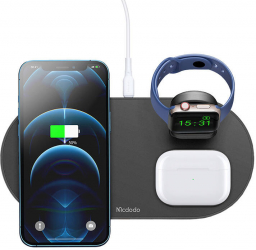 Wireless Charger 15W 3 in 1 Mcdodo CH-7061 Black 