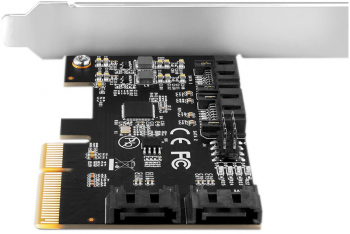 Controller Axagon PCIE la 4 sloturi SATA 6G 