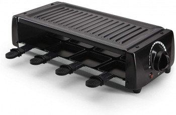 Aparat De Preparat Raclette Cu Putere De 1200 W Suprafete Non-adezive Controlul Temperaturii Sistem Anti-supraincalzire Capacitate 8 Por 