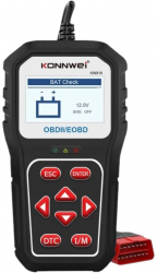 Aparat pentru scanare si diagnoza auto KW818 OBDII test baterie 