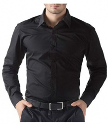 Camasa Din 100 Bumbac Marime 3xl Buzunar Structura Moale Tesatura Fina Neagra 
