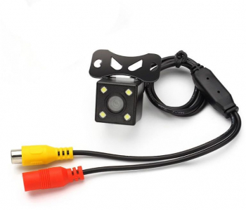 Camera Video KlaussTech Auto Marsarier Mers Inapoi Spate Cu 4 Leduri Iluminare Rezistenta La Apa Si Praf 
