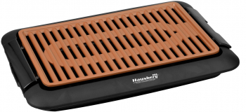 Gratar Electric Putere 1000 W Design Modern Maro 