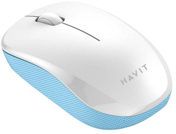 Havit MS66GT-WB Mouse wireless universal alb si albastru 