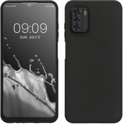 Husa kwmobile pentru Nokia G60 Silicon Negru 57531.01 