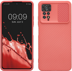 Husa kwmobile pentru Xiaomi Redmi Note 11 Pro/Redmi Note 11 Pro 5G/Redmi Note 12 Pro Silicon Roz 57389.167 