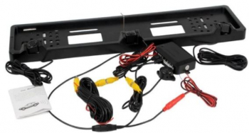 Kit Complet Supraveghere Auto Numar Auto Rezistent La Apa Si Cablaj Inclus Filmare Full Hd Senzor G 
