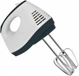 Mixer Mana 5 Viteze 300 W 4 X Accesorii Tehnologie Turbo Buton Ejectare Design Compact Si Ergonomic Alb 