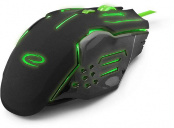 Mouse De Gaming Esperanza Cu Tehnologie Optic Interfata Usb Rezolutie Dpi 2400 Butoane Si Rotite 6/1 Functie Iluminare Led Cablu Impl 