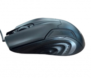 Mouse optic profesional cu fir USB si rotita 1200 DPI negru 
