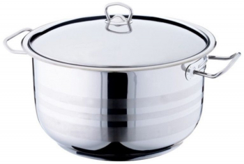 Oala Inox - Cu Capac De Inox 14l Argintiu 