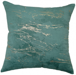 Perna decorativa 45 x 45 catifea G09 verde menta 