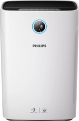 Purificator Si Umidificator De Aer 2 In 1 Philips Afisaj Calitate 3 Moduri Automate Cu Motor Cc Functie Cronometru Senzor Pm2.5 Lungime 