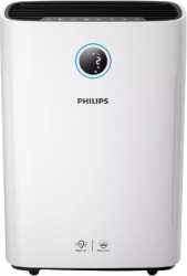 Purificator Si Umidificator De Aer 2 In 1 Philips Cu Mod Nocturn Compatibilitate Aplicatie Afisaj Calitate Si Umiditate Aer Cadr 250 M& 