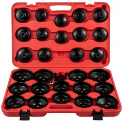 Set 30 chei pentru filtre ulei prindere 3/8 inch Otel 