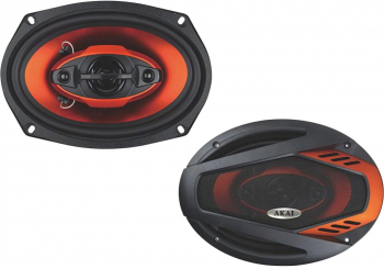 Set Difuzoare Coaxiale Auto Pe 3 Cai Putere 150w Sensibilitate 89 Db 65 - 20 Khz Moderne 4 Ohmi Negru/portocaliu 