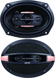 Set Difuzoare Ovale Auto Cu 4 Cai 6 X 9 Magnet 20 Oz Sensibilitate 89 Db 65 - 20 Khz Culoare Negru 