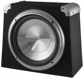 Subwoofer Pasiv Auto 355 X 300 X 180 Mm Difuzor 10 Inch Putere 150w Dynamic Bass Colturi Protejate 4 Ohmi Negru 