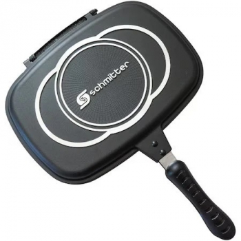 Tigaie dubla grill Schmitter dreptunghiulara dimensiune 32 x 23 cm
