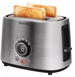 Toaster Sencor 1000W Design premium 2 fante functii multiple 