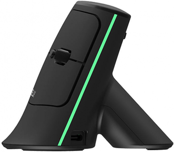 Wireless Ergonomic Vertical Mouse MV6 DB Black 