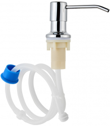 Dispenser sapun lichid Dozator pentru chiuveta Incorporabil cu Furtun crom