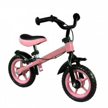 Bicicleta Balance bike with brakes Nemo - Pink 