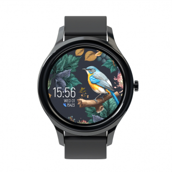 Smartwatch profesional multifunctional negru. 