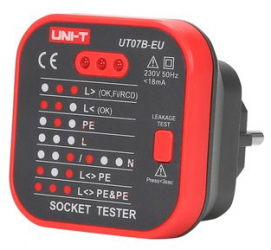 10-11 cuvinteTester multimetru digital cu functii Retea Uni-t Ut07b 