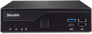 Desktop PC Shuttle Barebone XPC slim DH610 0 GB RAM fara stocare Fara unitate optica Fara sistem de operare calculatoare desktop