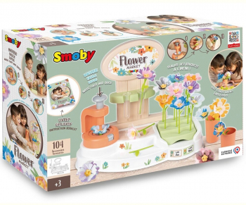Florarie pentru copii Smoby Flower Market cu accesorii