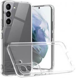 Husa Devia Silicon Naked compatibila cu Samsung Galaxy S22 Plus Crystal Clear 
