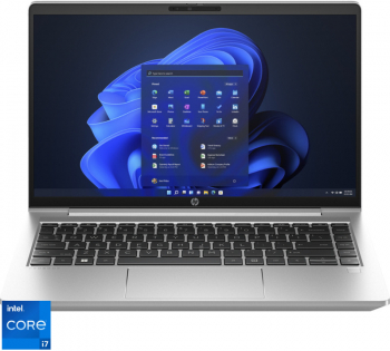 Laptop HP ProBook 440 G10 FHD Intel Core i7-1355U (12M Cache up to 5.00 GHz) 16GB DDR4 512GB SSD Intel Integrated Graphics Win 11 Pro Silver laptop laptopuri notebook ultrabook