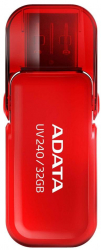 Memorie USB 2.0 ADATA carcasa plastic rosu 