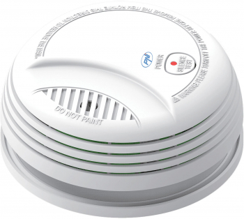 Senzor de fum PNI A437 standalone cu alarmare sonora si luminoasa 85dB interior alb 