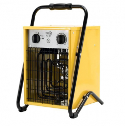 Aeroterma Electrica Industriala Putere 2500/5000 W 2 Trepte De Incalzire Termostat Mecanic Protectie Ipx4 Alimentare 400 V 50 Hz Prot 