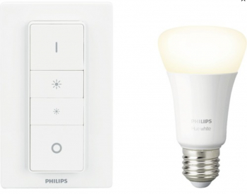 Bec Smart Variator Wireless Philips E27 Alb Delicat Control Prin Bluetooth 2700 K 25000 H 806 Lm 9 W 220v-240v 61 Mm Alb 