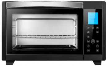 Cuptor Electric Afisaj Digital Capacitate 28l Putere 1600w Timer Termostat Reglabil Negru 