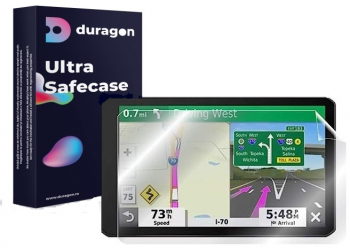 Folie Audi Q8 2021-2024 Duragon pentru Display Navigatie Ceasuri de bord Display Consola si AC din silicon 