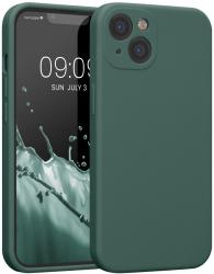 Husa Kwmobile pentru Apple iPhone 13 Silicon Verde 59359.166 