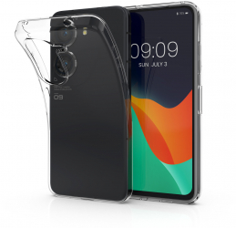 Husa Kwmobile pentru Asus Zenfone 9 Silicon Transparent 59450.03 