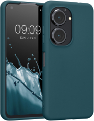 Husa Kwmobile pentru Asus Zenfone 9 Silicon Verde 59449.78 