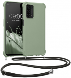 Husa Kwmobile pentru OPPO A74 5G/A54 5G Silicon Verde 58012.172