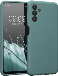 Husa Kwmobile pentru Samsung Galaxy A13 5G Silicon Verde 59453.207 