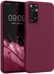 Husa Kwmobile pentru Xiaomi Redmi Note 11 Pro/Redmi Note 11 Pro 5G Silicon Violet 57373.190 
