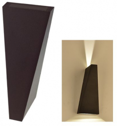 Lampa LED Montaj Perete 6W Alb Neutru Negru 