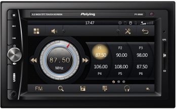 Radio Auto Peiying Tft De 6.2&rdquo Bluetooth Gps Tuner Esp 