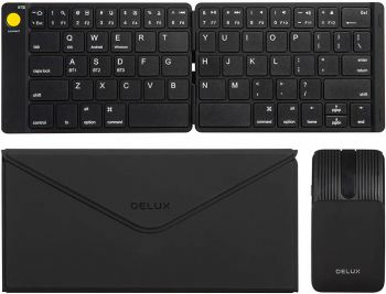 Set tastatura wireless Delux KF10 si mouse MF10PR 